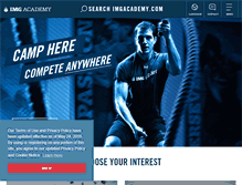Tablet Screenshot of imgacademy.com